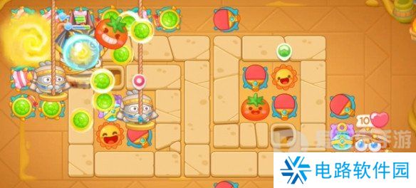 保卫萝卜4法老归来第55关怎么过 法老归来第55关打法攻略