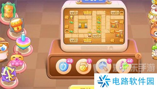 保卫萝卜4法老归来第28关怎么过 法老归来第28关图文通关流程