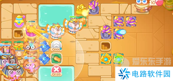 保卫萝卜4法老归来第23关怎么过 法老归来第23关图文通关流程