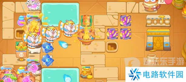 保卫萝卜4法老归来第23关怎么过 法老归来第23关图文通关流程