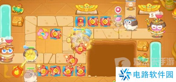 保卫萝卜4法老归来第26关怎么过 法老归来第26关通关布局