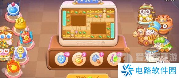 保卫萝卜4法老归来第26关怎么过 法老归来第26关通关布局