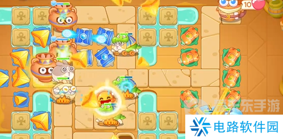 保卫萝卜4法老归来第25关怎么打 法老归来第25关打法攻略