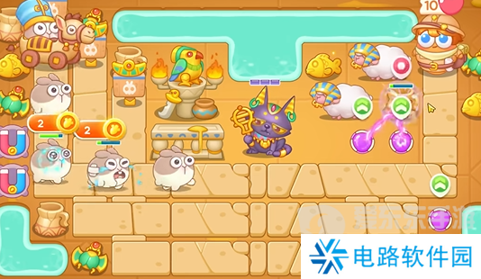 保卫萝卜4法老归来第24关怎么打 法老归来第24关攻略详解