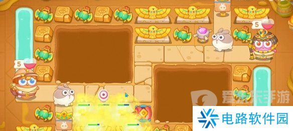 保卫萝卜4法老归来第26关怎么过 法老归来第26关通关布局