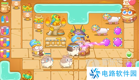 保卫萝卜4法老归来第24关怎么打 法老归来第24关攻略详解