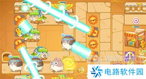 保卫萝卜4法老归来第28关怎么过 法老归来第28关图文通关流程