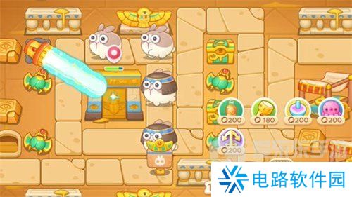 保卫萝卜4法老归来第28关怎么过 法老归来第28关图文通关流程