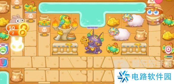 保卫萝卜4法老归来第24关怎么打 法老归来第24关攻略详解