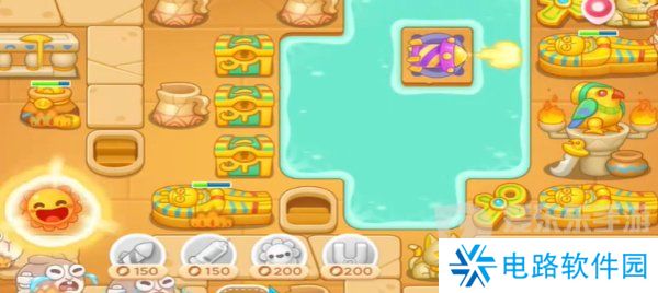 保卫萝卜4法老归来第22关怎么过 法老归来第22关通关指南