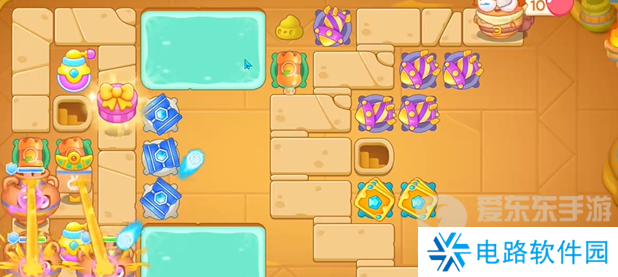 保卫萝卜4法老归来第23关怎么过 法老归来第23关图文通关流程