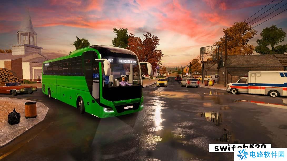 【英版】巴士驾驶模拟器 .Coach Bus Driving Simulator 英语_4