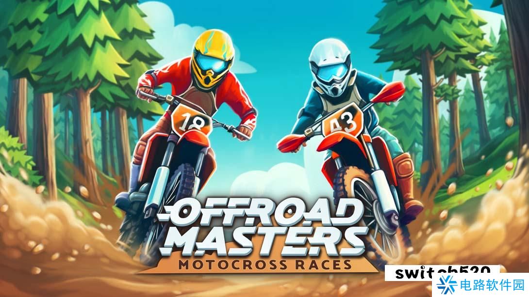 【美版】越野大师赛:摩托车越野赛 .Offroad Masters: Motocross Races 英语_0