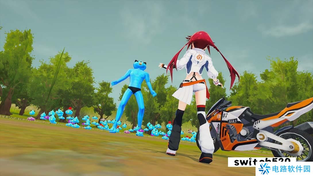 【日版】爆走次元涅普提努VS巨神斯莱努 .爆走次元ネプテューヌ VS巨神スライヌ 日语_4