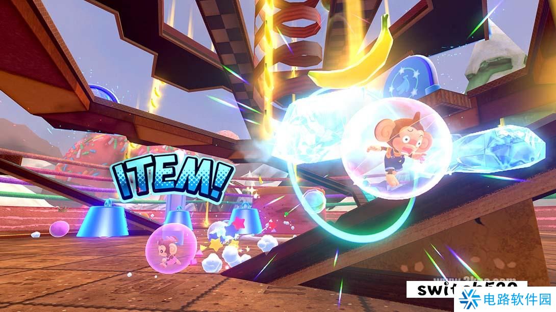 【美版】超级猴子球 香蕉大乱斗 .Super Monkey Ball Banana Rumble 中文_3