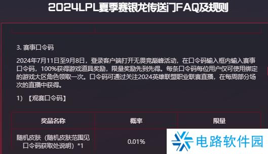 英雄联盟银龙传送门赛事口令是哪些 英雄联盟银龙传送门赛事口令最新汇总