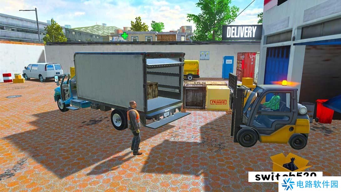 【美版】卡车模拟器3D:城市配送 .Truck Simulator City Delivery 英语_6
