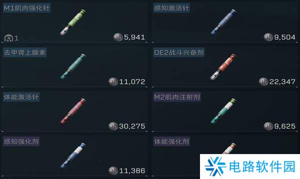 三角洲行动全部药品介绍 三角洲行动药品图鉴