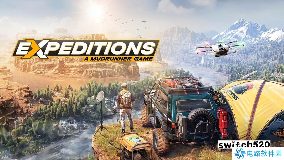 【美版】远征：泥泞奔驰 .Expeditions: A Mudrunner Game 英语_0