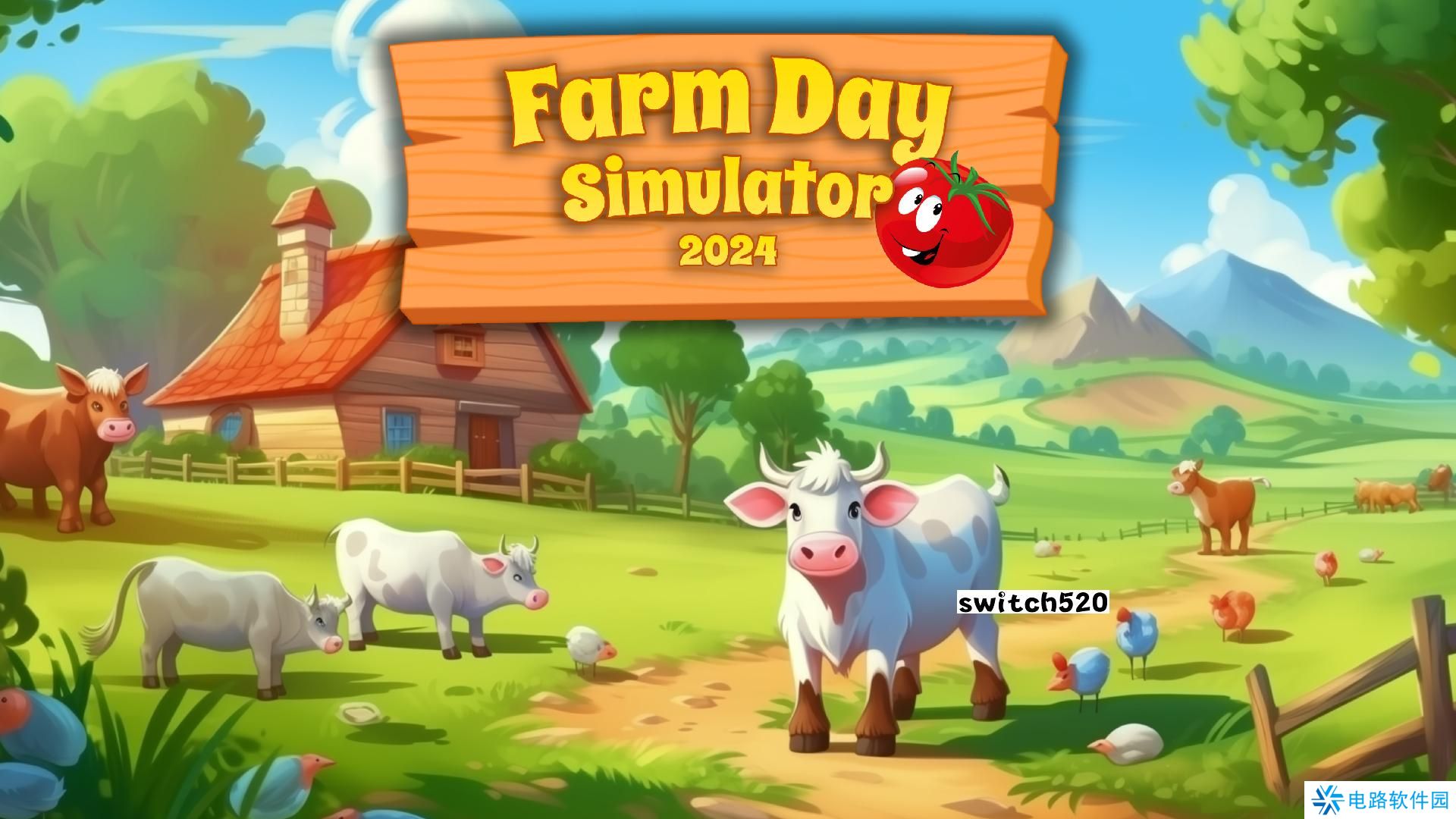 【美版】农场日模拟器2024 .Farm Day Simulator 2024 英语_0