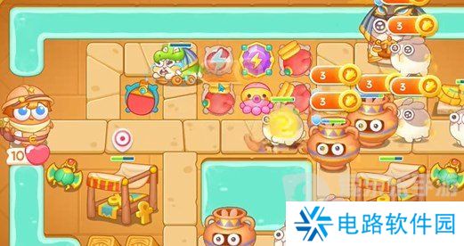 保卫萝卜4法老归来第31关怎么过 法老归来第31关图文通关流程