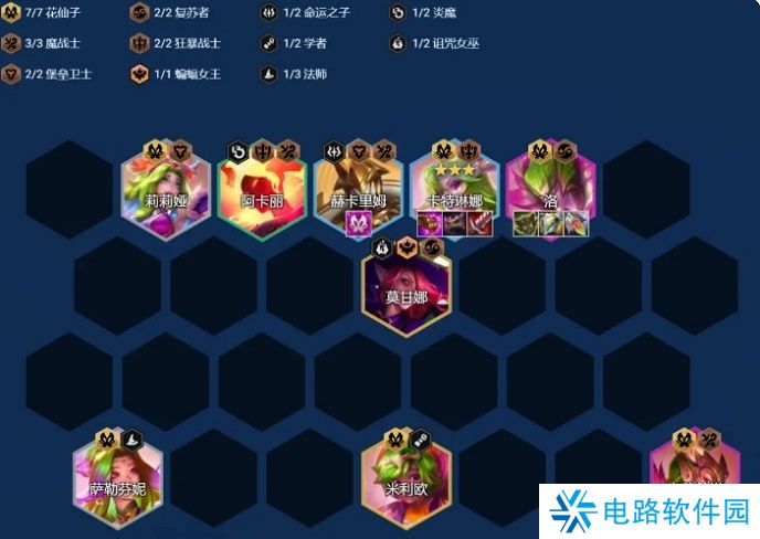 金铲铲之战7花仙双c阵容怎么玩 7花仙双c阵容玩法介绍