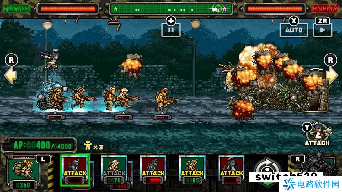 【美版】合金弹头 进攻RELOADED .METAL SLUG ATTACK RELOADED 中文_3