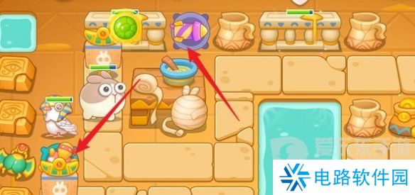 保卫萝卜4法老归来第75关怎么打 法老归来第75关图文攻略教程