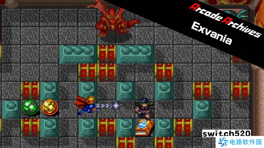 【美版】街机档案馆魔城英雄物語 .Arcade Archives Exvania 英语_0