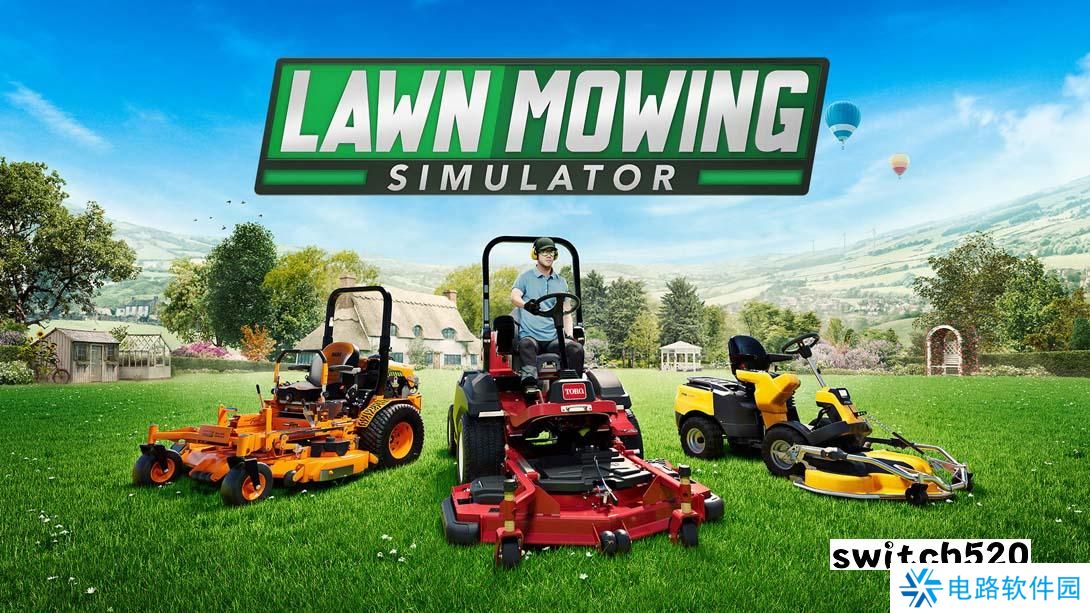 【美版】割草模拟器 .Lawn Mowing Simulator 中文_0
