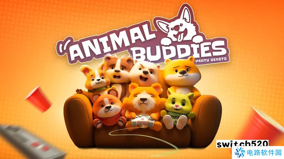 【美版】动物伙伴-派对野兽 .Animal Buddies - Party Beasts 英语_0
